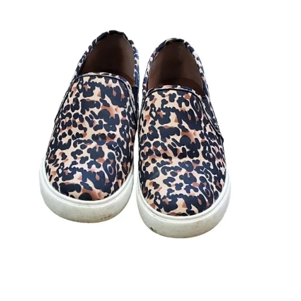 Steve Madden Leopard Slide on Shoe's